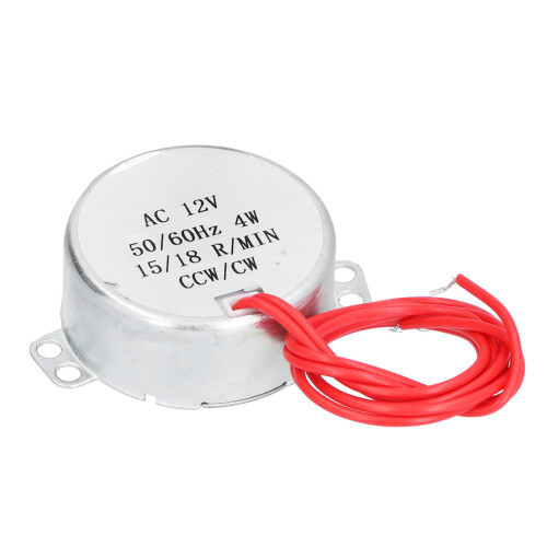 2 X Synchron Motor 12V AC 4W 15RPM 1