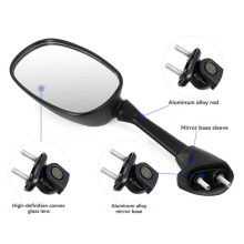 Motorcycle Rear View Mirror for YZF R6 R6 FZ400 / 600 1998-2007 Rearview Side Mirrors Accessories