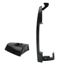 1Pair Front Left + Right Exterior Door Handle W/Keyhole for Vibe 69211-AA010,69211-AA020, 69229-AA011