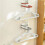 Multifunctional Clothes Hanger Storage Rack Punch-Free Wall-Mounted Double-Layer Foldable Clothes Rack Storage Rack C 4