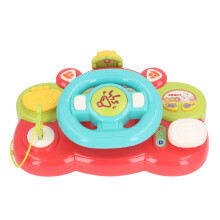 Multifunctional Baby Steering Wheel Toy with Lights & Music — Toddler Educational Play