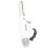 Flame Thrower Fire Gun 1300 Adjustable, 175mm White Outdoor Tool 10