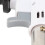 Flame Thrower Fire Gun 1300 Adjustable, 175mm White Outdoor Tool 12