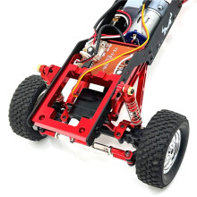 2X Servohalterung Aus Metall für Vordere und Hintere Verbindungsstangenhalterung für MN78 MN-78 MN 78 1/12 RC Car Upgrades Parts Accessories,1