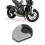 Base de caballete de aluminio CNC gris para Trident 660 15