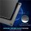 2X USB Wired Multi-Touch Trackpad Slim Touchpad Mouse for Window Desktop/Laptop/Notebook Computer PC Black 3