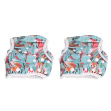 2 Pcs Baby Swim Diaper Breathable Leak-Proof Toddler Reusable Pants B12
