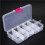 30pcs 10 Grid Electronic Component Parts Kits Plastic Storage Box Case 9