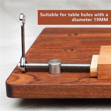 3 Set Woodworking Bench Dog Clamps with Bench Dog Stop Sets, Clamp Fixture Vise Benches Joinery Carpenter Tools(20Mm) B