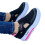 (Black, 35) Women\'s Breathable Fly Knit Flat Shoes 1