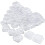 200Packs Small Clear Plastic Storage Containers,Mixed Empty , Case with Lids for Small Items 2