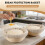2PCS Bread Proofing Basket Cloth Cover Combination, Bread Protection Basket, Baking Bowl for Sourdough Fermentation 7