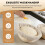 2PCS Bread Proofing Basket Cloth Cover Combination, Bread Protection Basket, Baking Bowl for Sourdough Fermentation 9