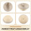 2PCS Bread Proofing Basket Cloth Cover Combination, Bread Protection Basket, Baking Bowl for Sourdough Fermentation 10