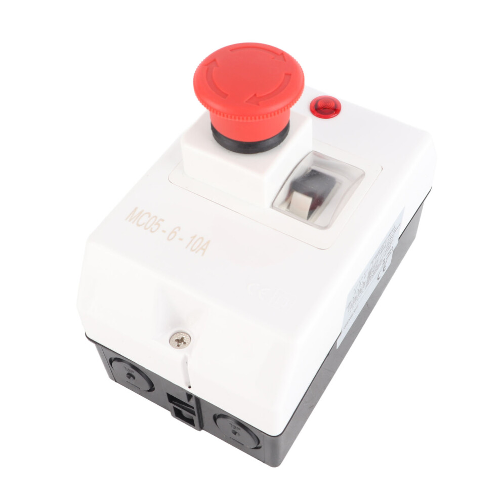 Ip55 Waterproof Motor Circuit Breaker With Emergency Stop Knob 6-10A 400/415V 4211391042586