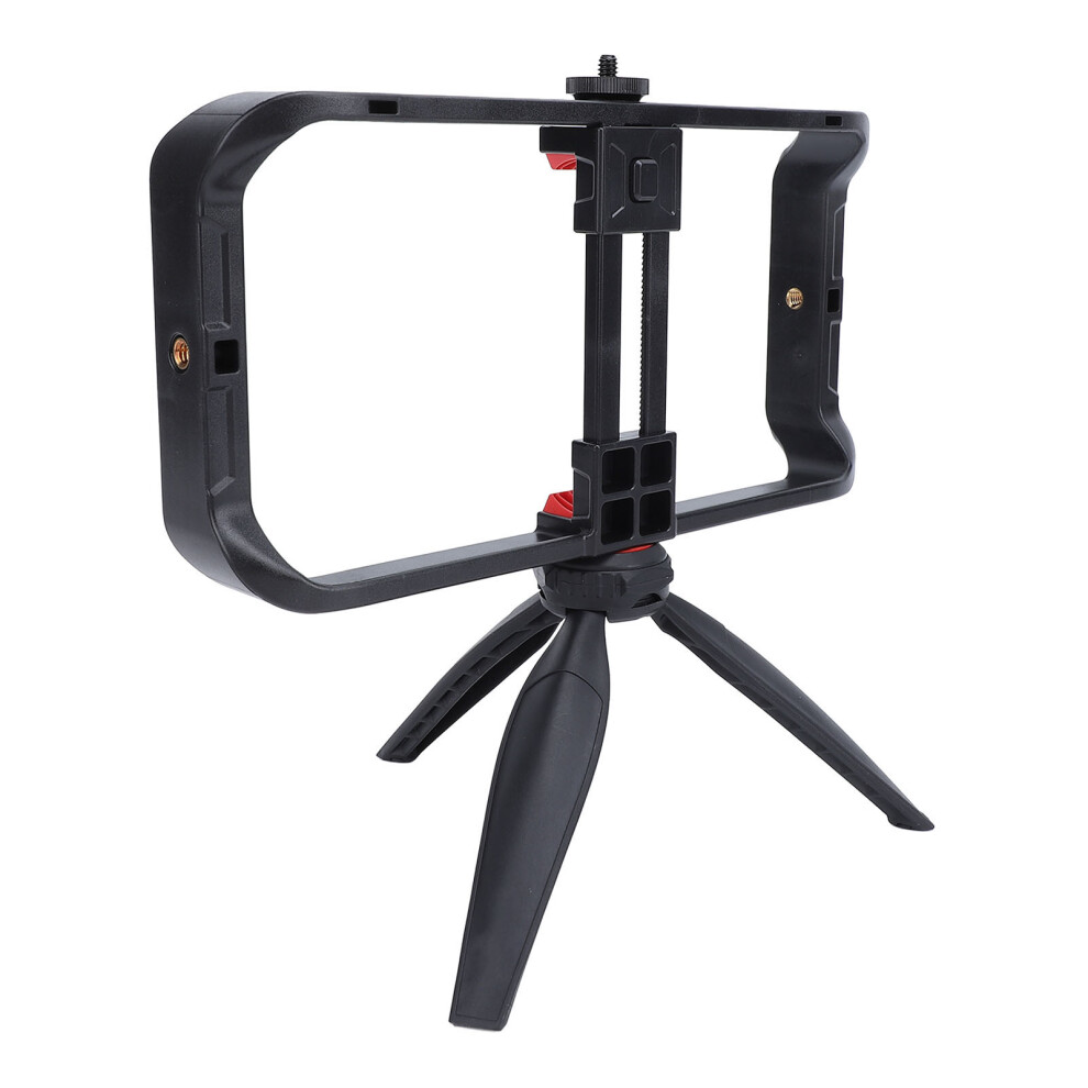 Smartphone Video Rig Stabilizer With Tripod Cold Shoe & 1/4Â Screw Mount 5091391042712
