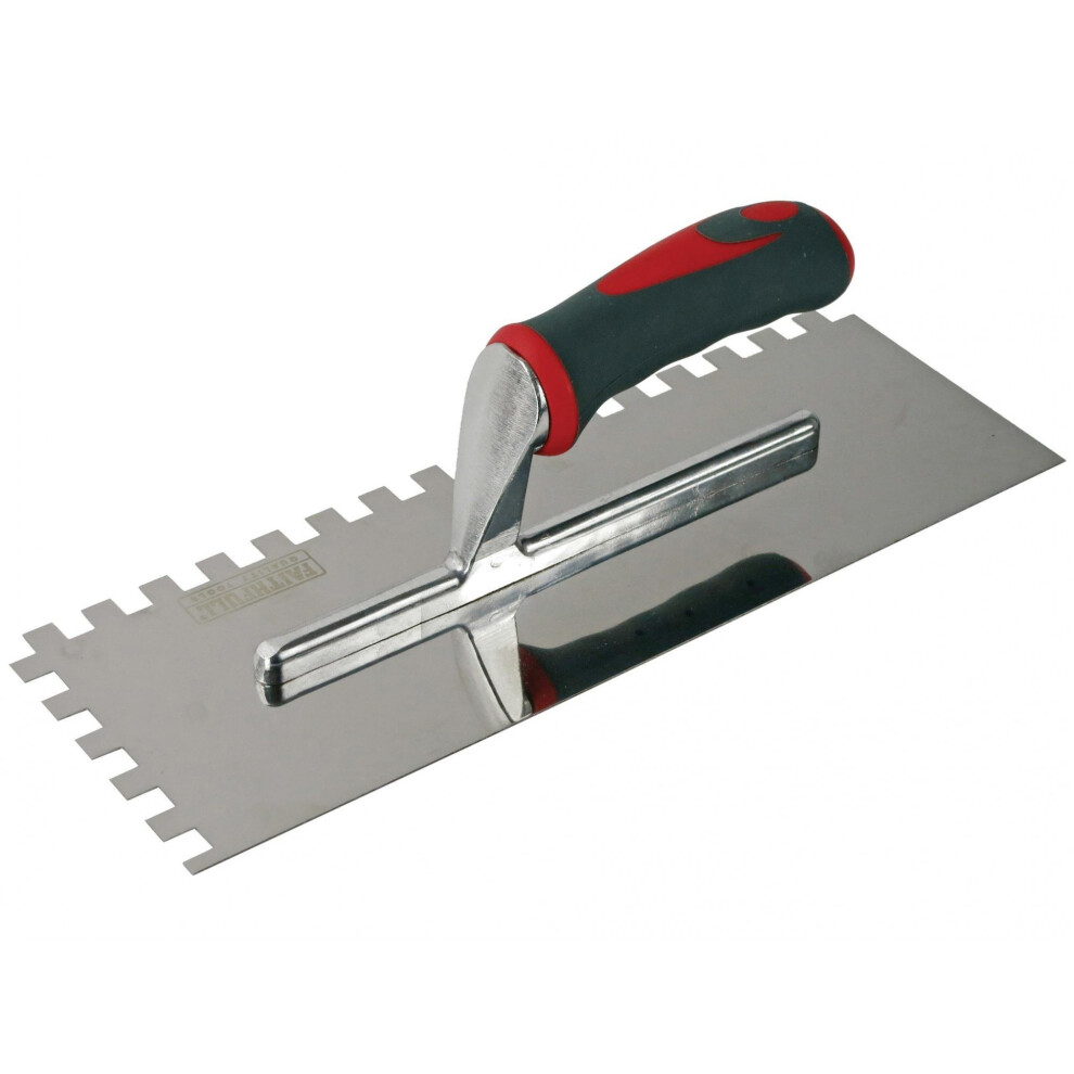 Faithfull Notched Trowel Serrated Edge