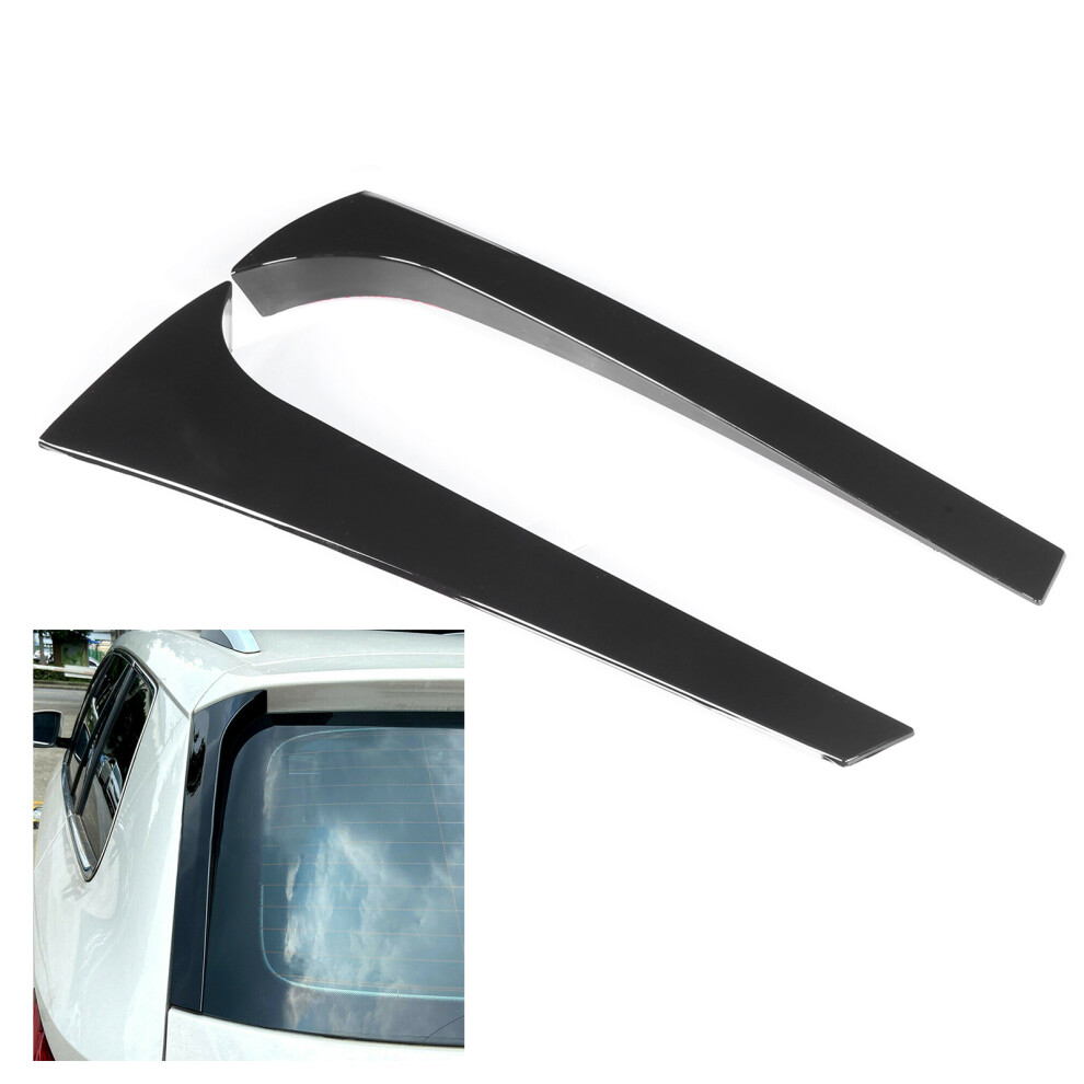 2Pcs Glossy Rear Window Spoilers For Kodiaq 2016-2021 Black 6921391043954