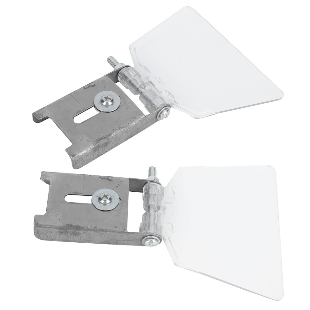 2Pcs Bench Grinder Eyeshield Stainless Steel Small Case Tool Accessories 4611391044878