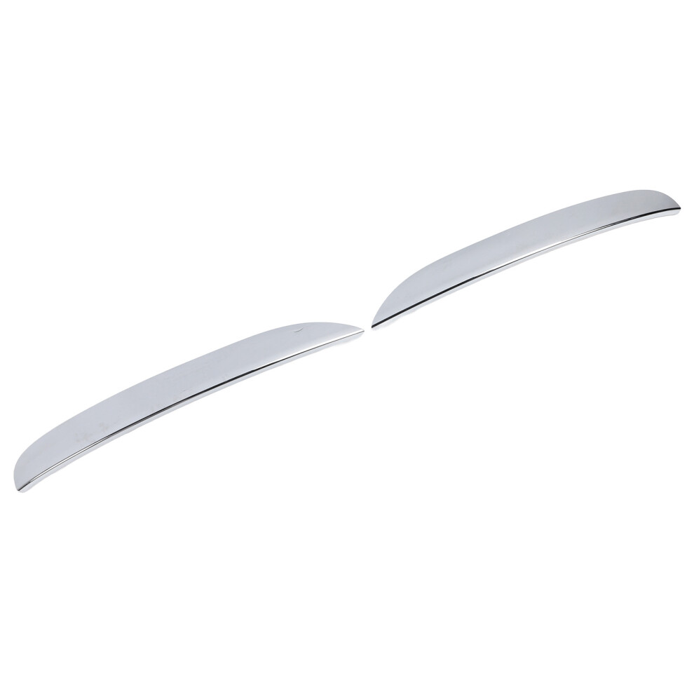 Front Bumper Chromed Moulding Trim For 7 Series F01 F02 F04 (2008-2015) 8481391045382