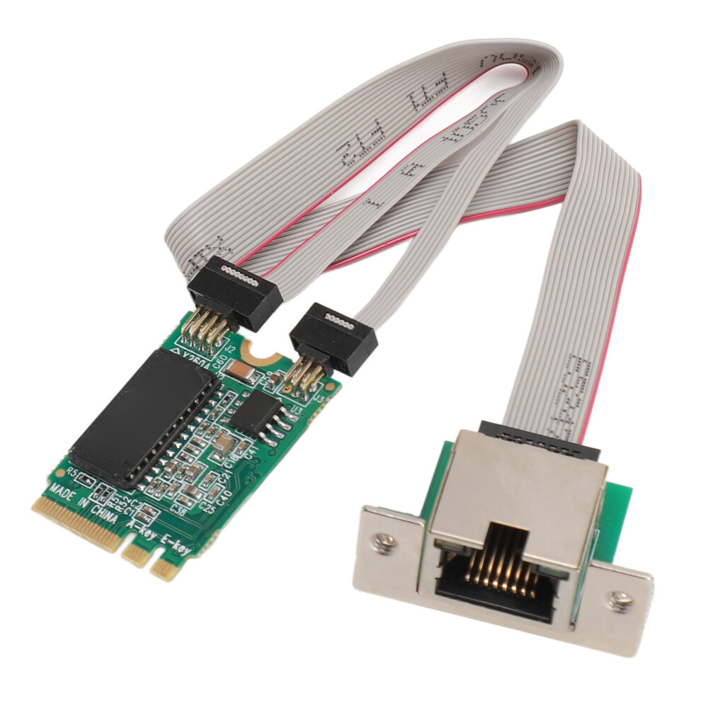 M.2 Ethernet Network Card Bent Pin Gigabit Rj45 I210at Controller 4191391045643