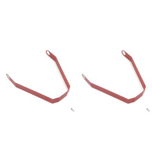 2Pcs Rear Support for MAX G30 G30D G30LP Electric Scooter Mudguard Bracket Rear Bracket,Red