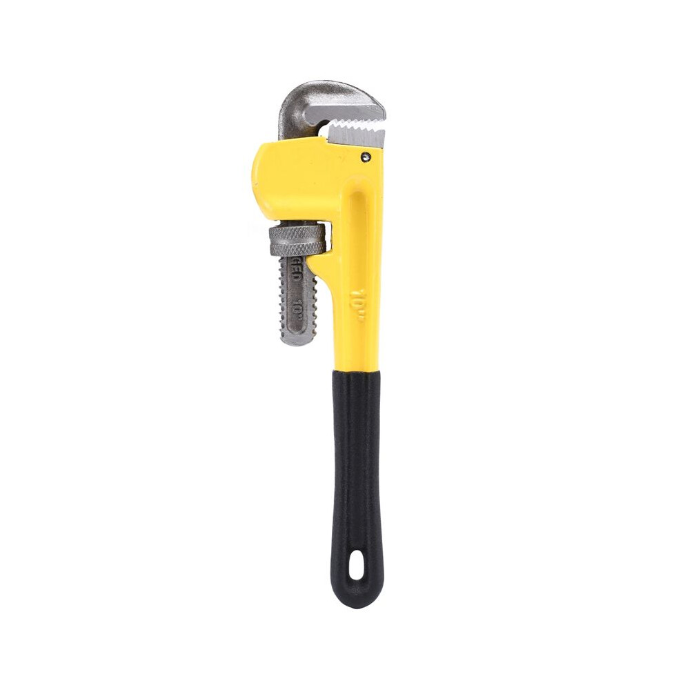 Luwei Heavy Duty Straight Pipe Wrench 10 In Plumbing Wrenches Universal Adjustable Pipe Clamp Pliers Plumber Spanner Tool 6031250372986