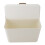Wall Mounted Laundry Bin 4L Dustproof with Lid Multifunctional Bathroom Storage 1