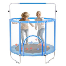 Trampoline - DUOKU - Mini Binnen- en Buiten - 140 cm - Veiligheidsnet - Basketbalring