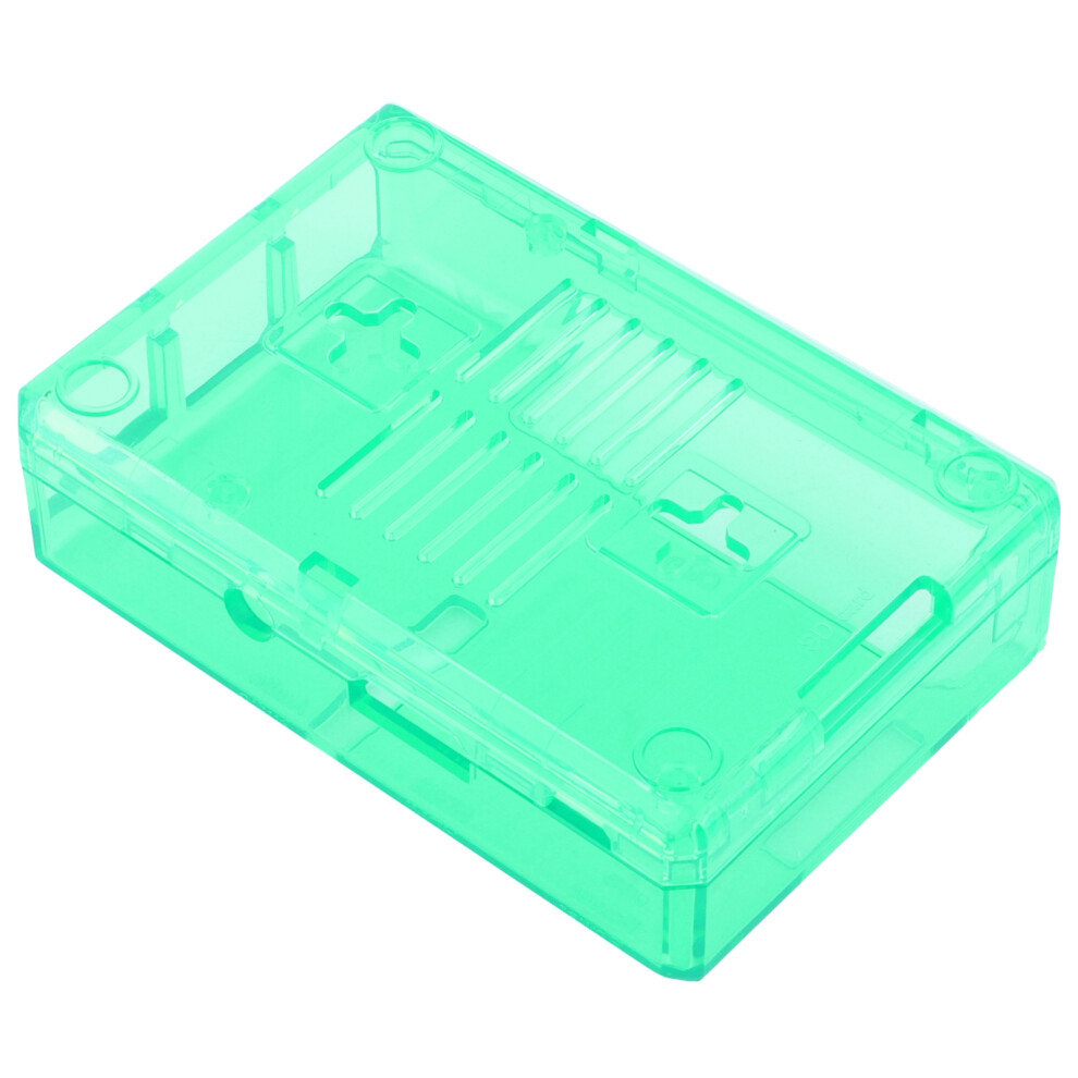 Abs Frosted D Style Shell Case For Raspberry Pi 3B/3B+ Green 7621391047332