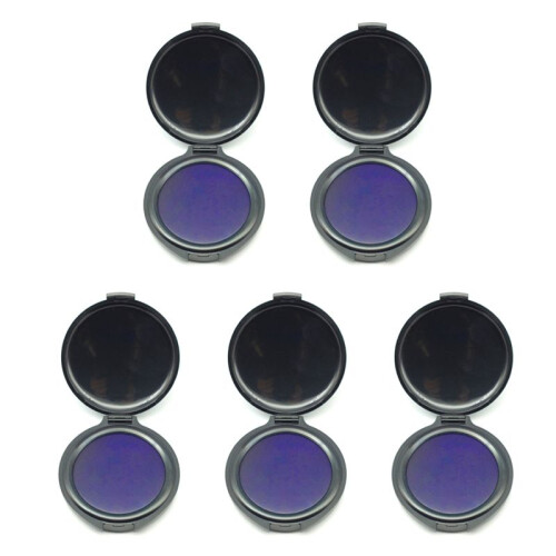 5X Fingerprint Ink Pad No-Wash Quick-Drying Portable Quick-Drying Ink Pad -