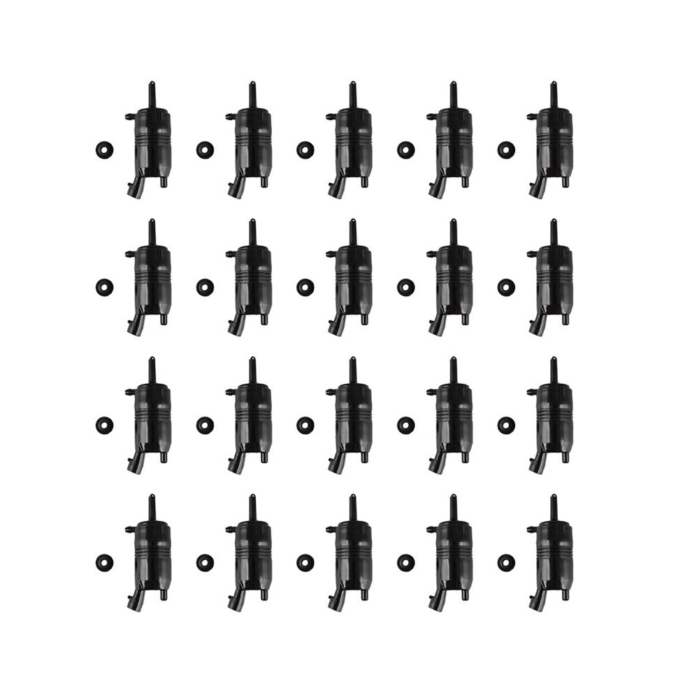20X Car Windshield Washer Pump Water Jet Motor For 89001122 22127652 22127653 89025062 Am-60774157 6031820706302