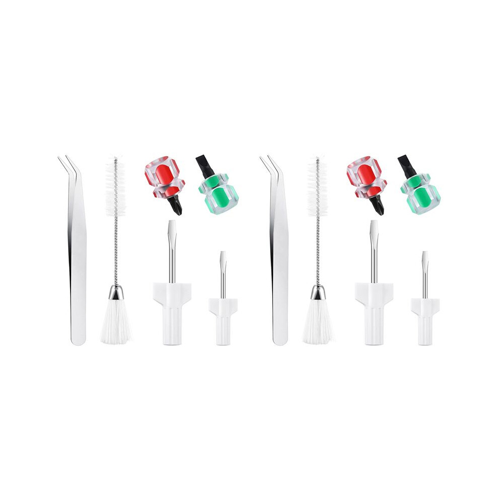 12 Pieces Sewing Machine Cleaning Kit Includes Tweezers Double Headed Lint Brush Screwdriver, For Sewing Tools 6031701755931