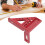 Aluminum Alloy Woodworking Square Protractor Red Triangular Ruler 1