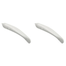 2X Electrical Latte Art Pen for Coffee Cake Spice Pen Cake Decoration Pen Coffee Carving Pen Baking Pastry Tools White