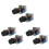 6 Pcs Speed Controller for AC Motor AC 220V 2000W Thyristor Motor Speed Control Adjustable Power Controller 1