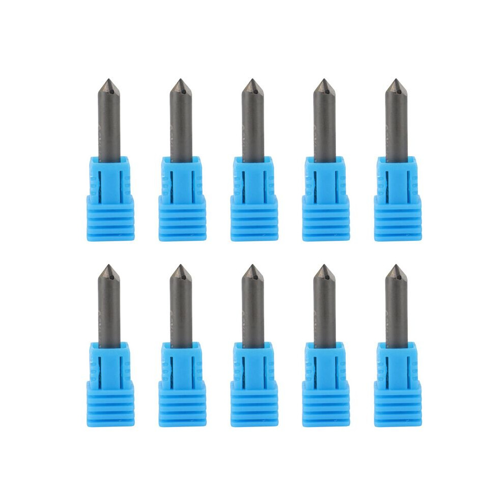 10X Pcd Diamond Engraving Bits Engraver Stone Carbide Milling Cutter Granite Marble D6xl40x90degreex0.4 4713291102914