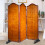 Divider Base for Room Division Black Wood 2 pcs 7