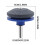 Lawn Mower Blade Sharpener Kit for Power Drill with 3