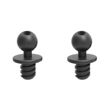 2pcs 1-1/2 Inch Solo Mount Base for Ram Kayak Accessories,for Kayaks with RAM Screw in Adapter Holes