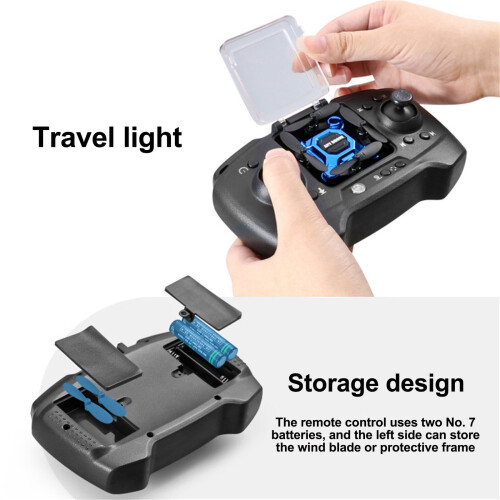 Pyaiiner Mini Drone4K Camera2.4G Wifi FPV Drone για αρχάριους Αναδιπλούμενο Drone για παιδιά με έλεγχο 2