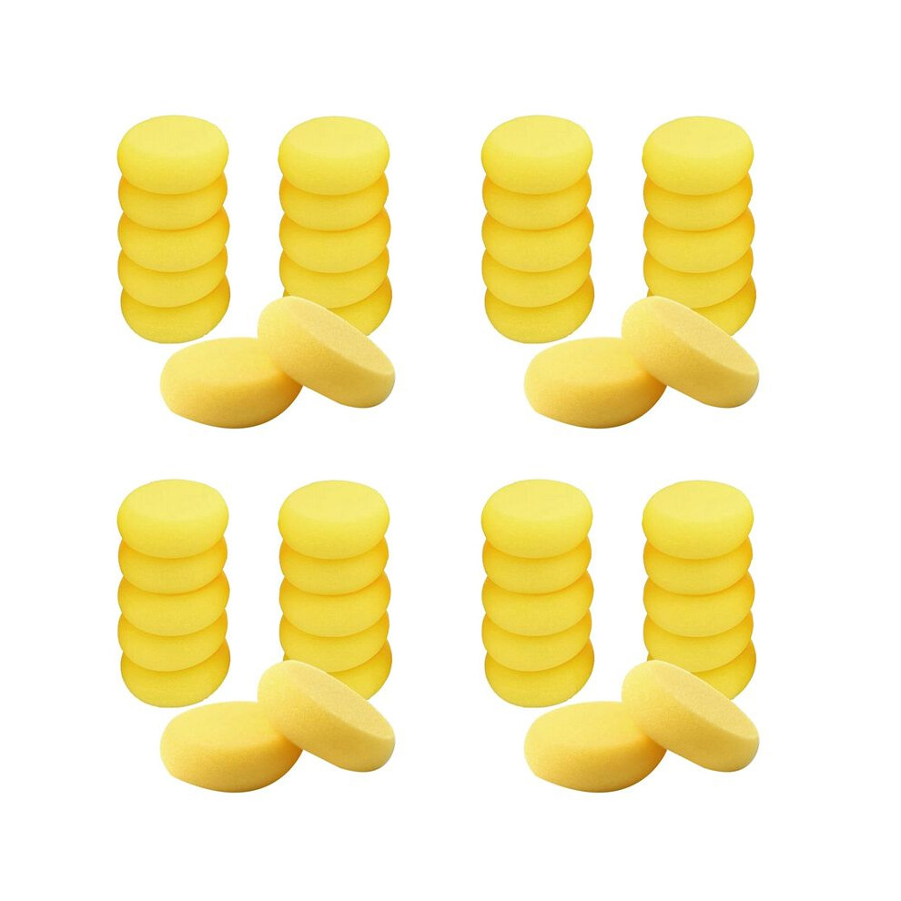 200Pcs Clay Sponge, Painting Sponges, Pottery Sponges For Clay, Round Sponge, Clay Sponges For Pottery, Paint Sponges 6031368471069