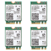 4X AX210 AX210NGW Network Card M.2 NGFF 2.4Ghz/5G WI-FI 6E 2400Mbps WiFi Card 802.11Ax 5.2 WiFi Adapter