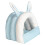 Κουνελόσπιτο Cozy Nest Ινδικό Χοιρίδιο Σπήλαιο Κρεβάτια για Κουνελάκι Χάμστερ 4