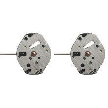 Quartz Crystal Watch Movement Repair Part Chronograph Parts for Y121E Movement Replacements Accessories 2PCS