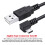 Cabo de dados e carregamento CY1.0M com ângulo de 90 graus para a esquerda, micro USB 5 pinos para USB 2.0, para celular e tablet. 2
