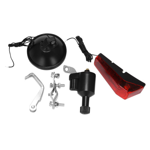 Motorized Bike Bicycle Friction Dynamo Generator  Tail Light With Acessories 1