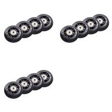 12st Rullskridskor Blinkande Hjul Skridskohjul 70X24mm Lagerskridskotillbehör Halkfri