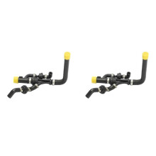 2X Conjunto de Mangueira de Respiro da Válvula de Retenção de Vácuo para Superb A4 1.8T 058133753B 07C133529A 058133394C
