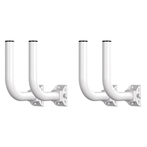 Universal Wireless Bridge Bracket Mount,Pole and Wall-Mounted Mount for Outdoor Ap Access Point Client Bridge Cpe,4-Pack